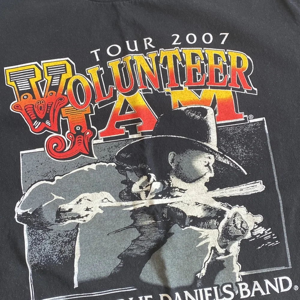 Vintage Charlie Daniels Band Concert T Shirt - Picture 3 of 7